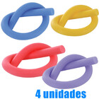 Boia Espaguete Macarrão para Piscina 1,65m 4 Unidades