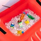 Boia Ilha Flutuante Inflavel Picape Vermelha Grande Bestway