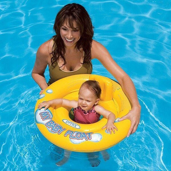 Boia Infantil Baby Bote Inflavel Assento Em Faixa Intex Leroy Merlin