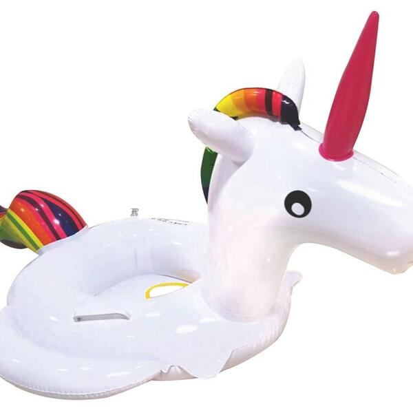 Boia Infantil Bebe Fralda Lugar Perninha Piscina Unicórnio 90