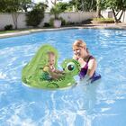 Bóia Infantil Tartaruga Fralda E Para-sol Mor