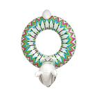 Boia Inflável Circular Alpaca Praia Piscina 104cm X 80cm Bel