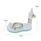 Boia Inflável Divertida Lhama 140x100x90cm Bel