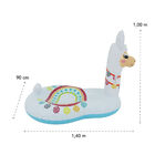 Boia Inflável Divertida Lhama 140x100x90cm Bel