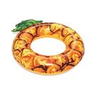 Boia Inflável Estampa De Abacaxi Laranja