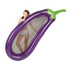 Boia Inflável Gigante Berinjela com Rede