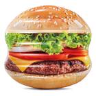 Bóia Inflável Ilha Para Piscinas Hamburguer Intex 58780
