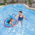 Boia Inflável Oval Com Fralda Bichinhos Elefante Mor