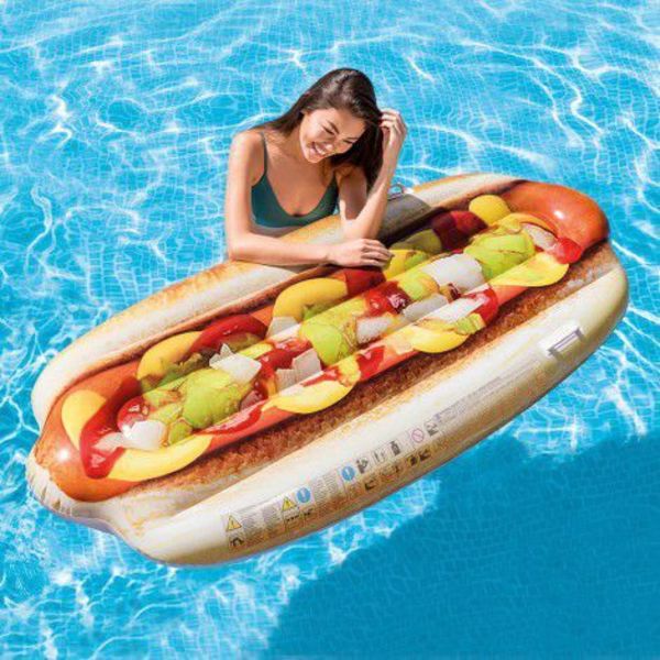 Boia Inflavel Para Piscina Hot Dog Intex 58771 Leroy Merlin