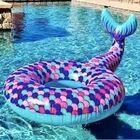 Boia Inflável Porta Copo Sereia 31x20x18cm