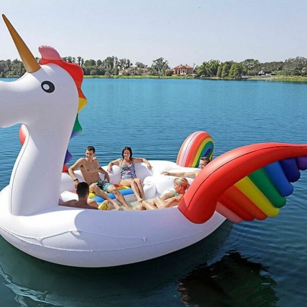 Boia Unicornio Super Gigante Para 6 Pessoas Leroy Merlin