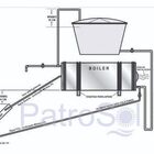 Boiler Para Aquecedor Solar 200 Litros Baixa Pressão Inox 304