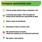 Boiler Solar Baixa Pressão 200L Inox Heliotek