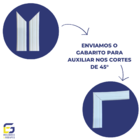 Boiserie Moldura Rodameio De Eva Adesivo E Flexível *orion 2,