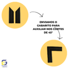 Boiserie Moldura Rodameio De Eva Adesivo E Flexível *orion 2,