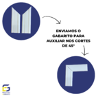 Boiserie Moldura Rodameio De Eva Adesivo E Flexível *orion 2,