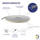 Boiserie Moldura Rodameio De Eva Adesivo E Flexível *saturno