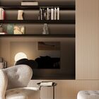 Boiserie Parede 200cm Canelé L Branco Gart