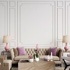 Boiserie Rodameio De Poliestirenom4 20mmx200cmx4cm  Branco