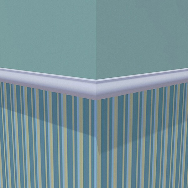 Boiserie Rodameio VP-37 Branco 2,5m