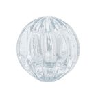 Bola/ Esfera De Decoração Em Murano Transparente G