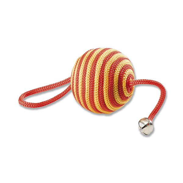 Bola Com Corda Guizo - Vermelho