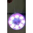 Bola De Natal Decorativa Com Led Pisca Pisca Enfeite Natalino