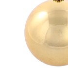 Bola de Natal para Árvore Plástico Ouro 15x15x15cm Cromus