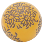 Bola Decorativa 6cm De Cerâmica Laranja