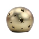 Bola Dolomita 8dm Estr Ouro