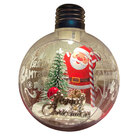 Bola Enfeite Arvore Natal Natalino Led Kit 6 Unidades Papai N