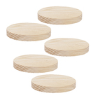 Bolacha de Madeira Pinus Natural 12x12x1cm Settis