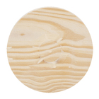 Bolacha de Madeira Pinus Natural 12x12x1cm Settis