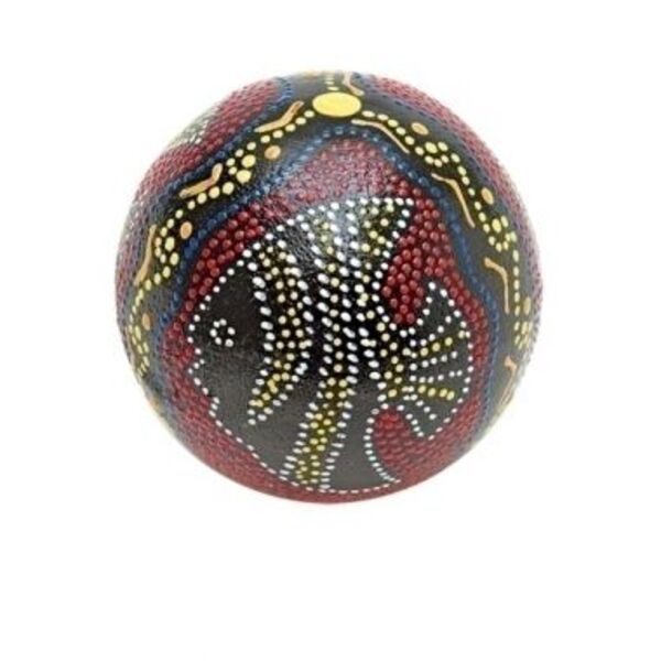 Bolas Decorativas De Madeira- Peixe