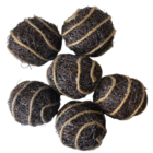 Bolas Natal De Vime 10 Cm 6 Unidades