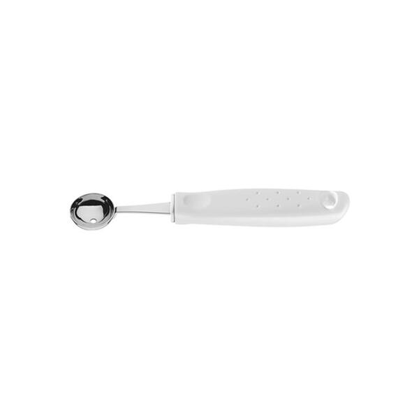Boleador 2 9cm Utilita Branco Lamina De Aco Inox E Cabo De Po
