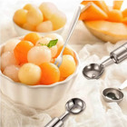 Boleador De Frutas E Legumes Duplo Em Aço Inox 20cm