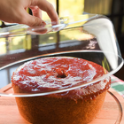 Boleira De Madeira Com Tampa Acrílico Porta Bolo 33cm Domama