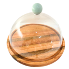 Boleira De Madeira Com Tampa Utily