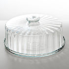 Boleira De Vidro 32,5cm Com Tampa