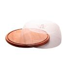 Boleira Madeira Liptus C/tampa 31x15cm