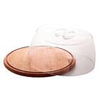 Boleira Madeira Liptus C/tampa 33x17cm