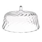 Boleira Porta Bolo Com Cúpula E Pé 25cm Transparente Glassy C