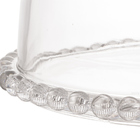 Boleira Prato Para Bolo 3 Em 1 Cristal Transparente 31x25cm -