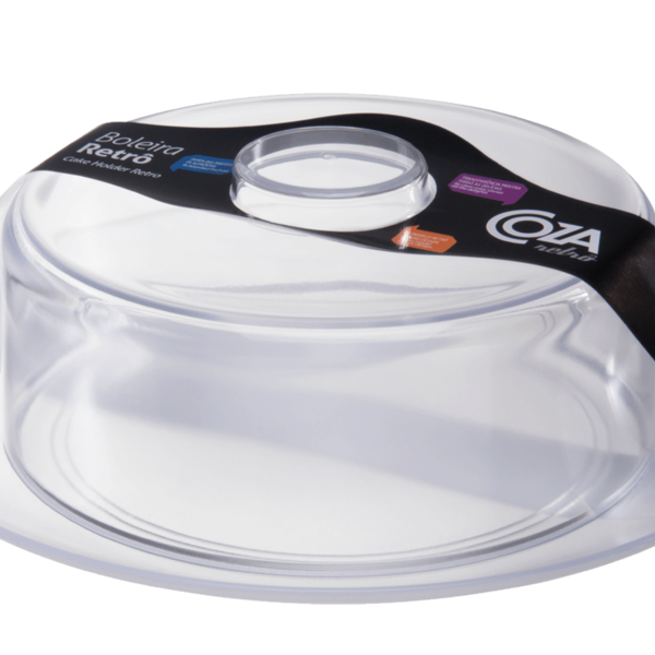 Boleira - Retrô 10 5 X 9 2 X 9 4 Cm Cristal Coza