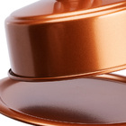 Boleira Rose Gold Com Tampa Porta Bolo Cobre Em Alumínio