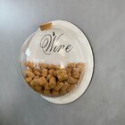 Bolha Porta-rolhas Wine Bordeaux Em Mdf E Acrílico - 35cm Ama