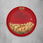 Bolha Porta-rolhas Wine Shiraz Mdf Vermelho Scarlet E Acrílic