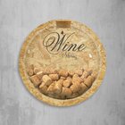 Bolha Porta-rolhas Wine Shiraz Osb E Acrílico - 35cm