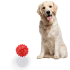 Bolinha  Cravo Para Cachorro Grande Brinquedo Pet 75mm - Verm
